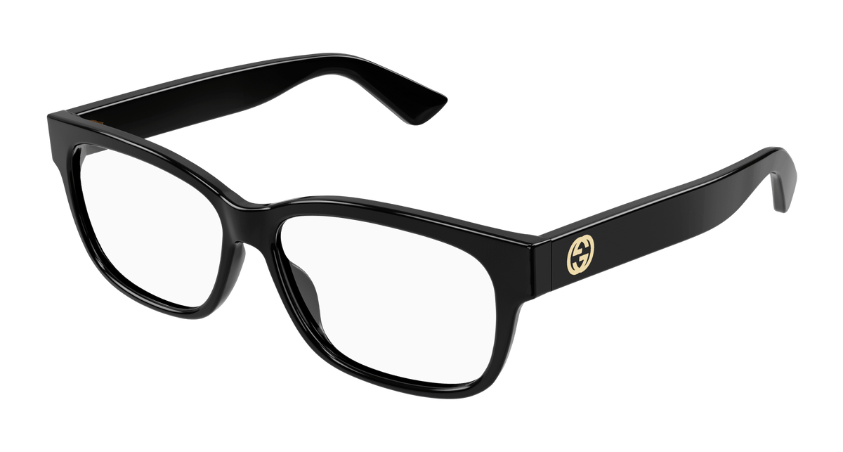 Gucci GG1341O Eyeglasses - Black / Transparent (001)