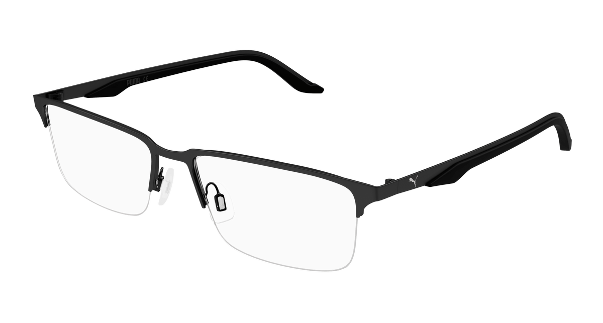 Puma PU0413O Eyeglasses - Black / Transparent (001)