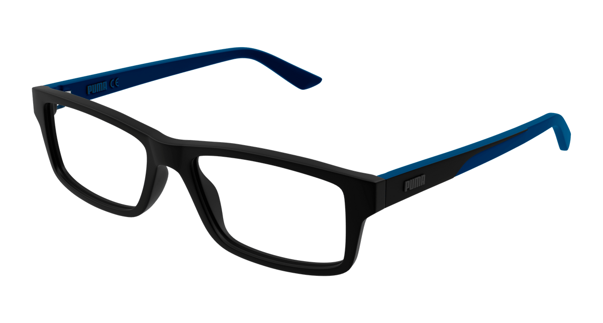 Puma PU0431O Eyeglasses - Black / Transparent (004)