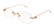 Cartier CT0421O Eyeglasses - Copper / Transparent (001)