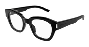 Saint Laurent SL 640 Eyeglasses - Black / Transparent (001)
