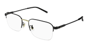 Dunhill DU0067OA Eyeglasses - Black / Transparent (005)