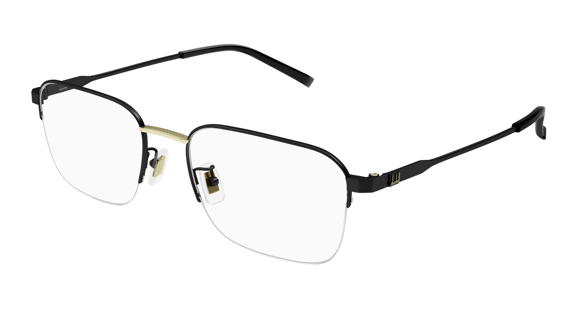 Dunhill DU0067OA Eyeglasses - Black / Transparent (005)