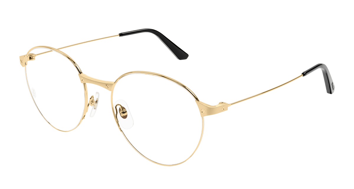 Cartier CT0405O Eyeglasses - Gold / Transparent (001)