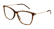 Gucci GG1272O Eyeglasses - Havana / Transparent (002)