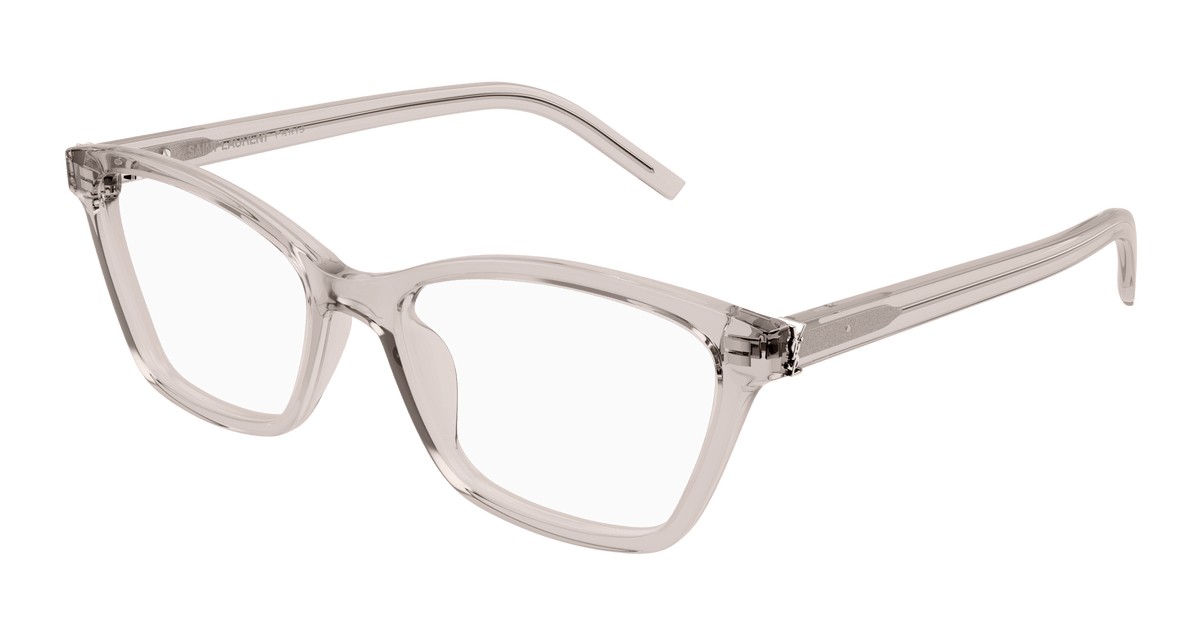 Saint Laurent SL M128 Eyeglasses - Nude / Transparent (009)