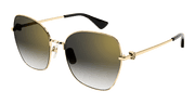 Cartier CT0402S Sunglasses - Gold / Grey (001)