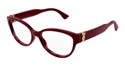 Cartier CT0450O Eyeglasses - Red / Transparent (004)