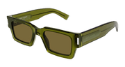 Saint Laurent SL 572 Sunglasses - Green / Brown (005)