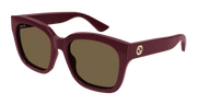 Gucci GG1338SK Sunglasses - Burgundy / Brown (004)
