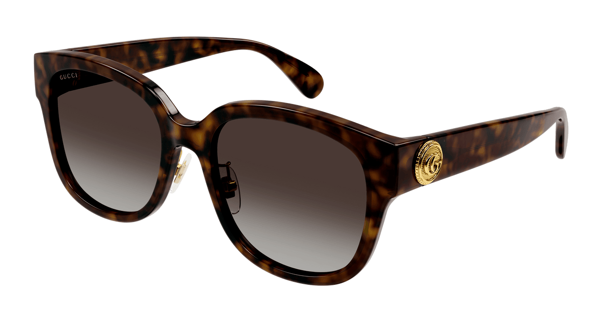 Gucci GG1409SK Sunglasses - Havana / Brown (002)