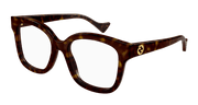 Gucci GG1258O Eyeglasses - Havana / Transparent (005)