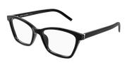 Saint Laurent SL M128 Eyeglasses - Black / Transparent (001)