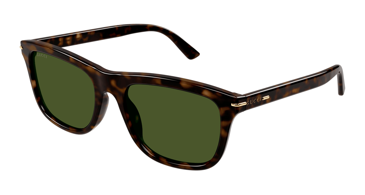 Gucci GG1444S Sunglasses - Havana / Green (002)