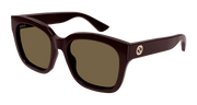 Gucci GG1338S Sunglasses - Burgundy / Brown (005)