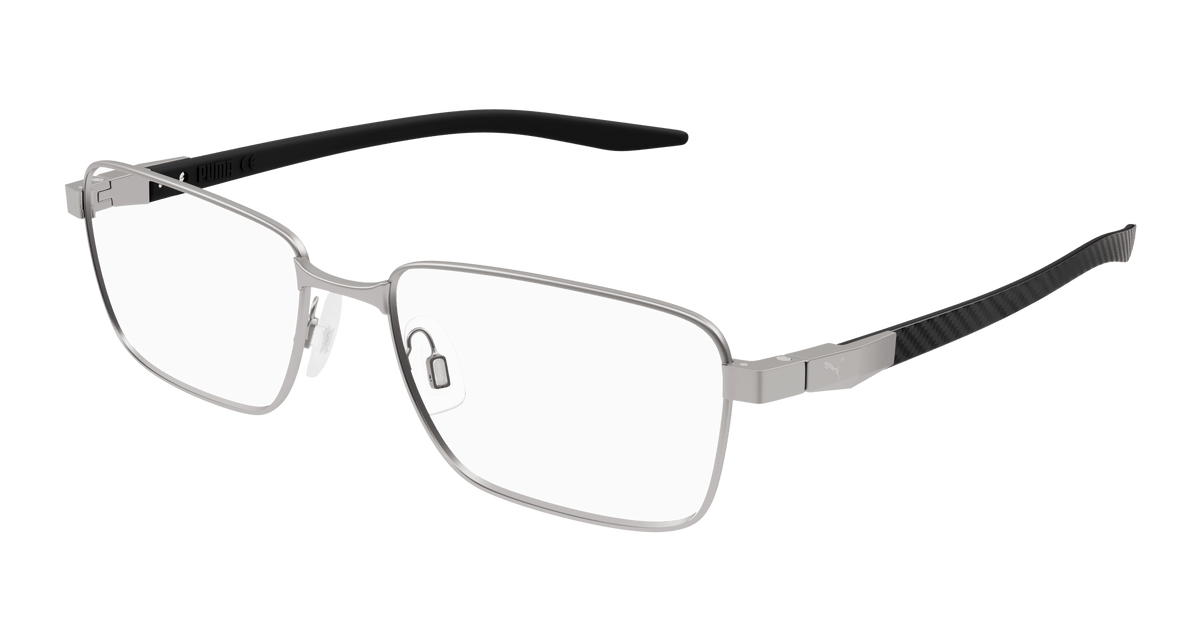 Puma PU0421O Eyeglasses - Gunmetal / Transparent (003)