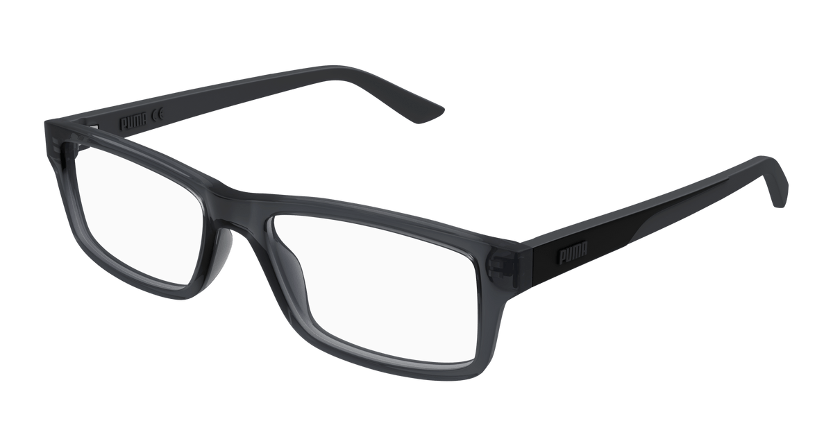 Puma PU0431O Eyeglasses - Grey / Transparent (002)