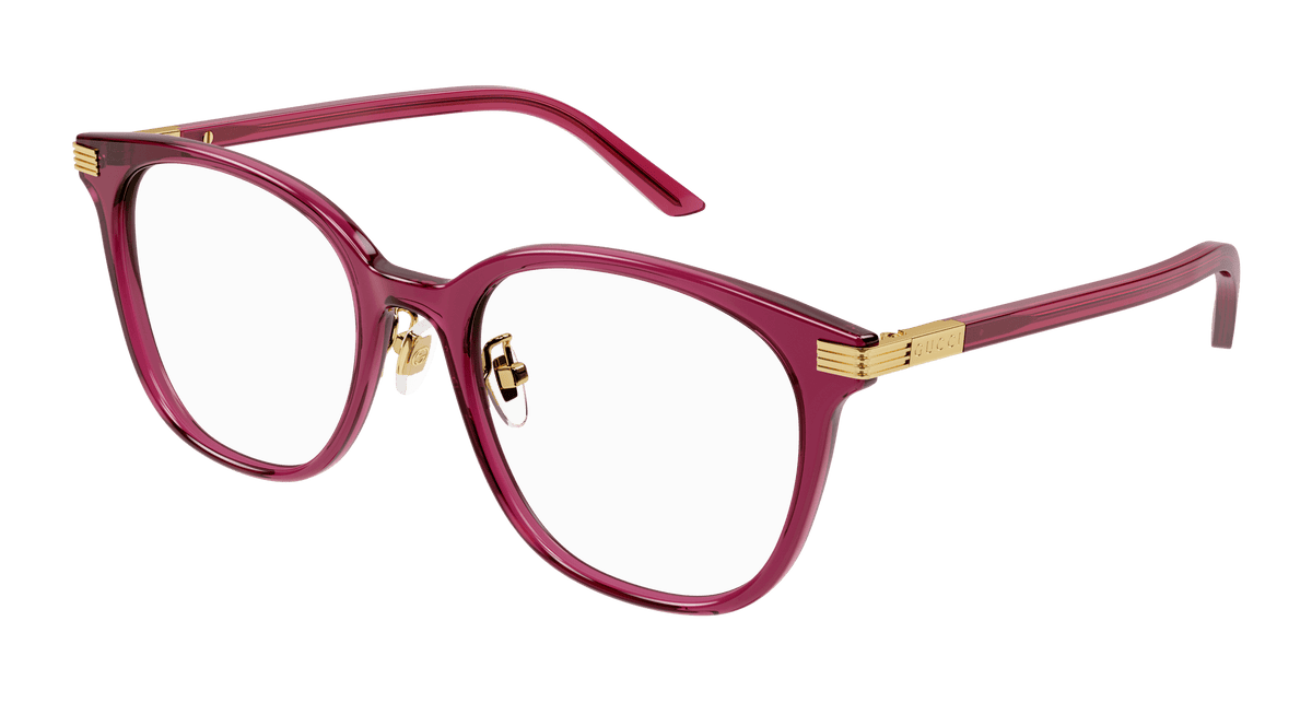 Gucci GG1453OK Eyeglasses - Burgundy / Transparent (003)