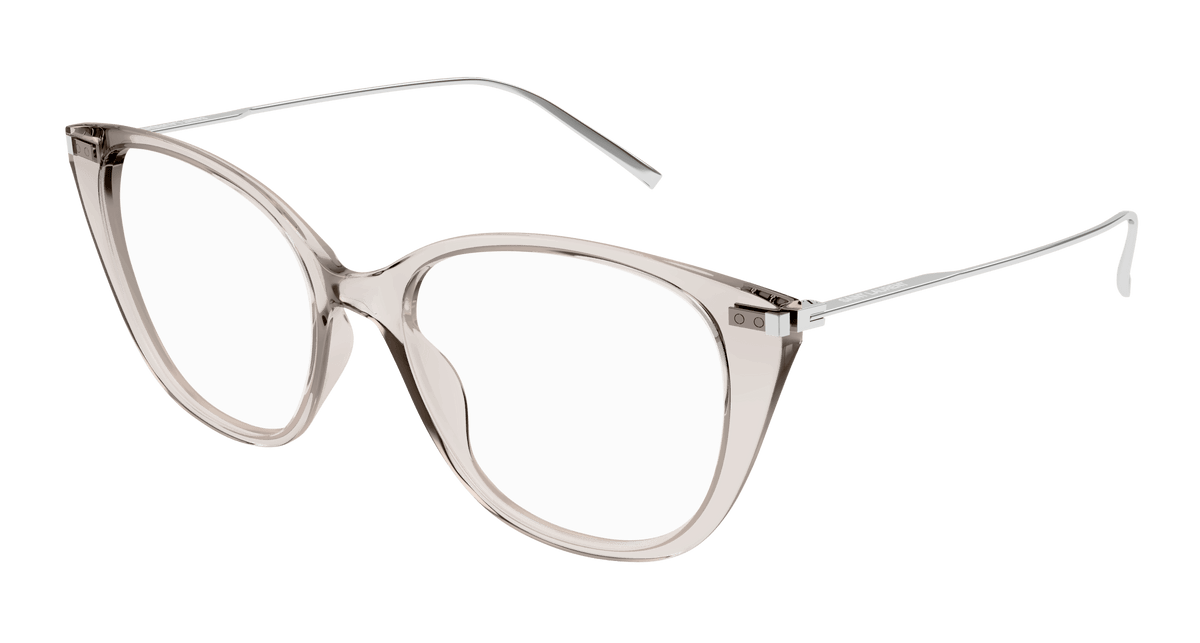 Saint Laurent SL 627 Eyeglasses - Beige / Transparent (003)