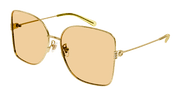 Gucci GG1282SA Sunglasses - Gold / Orange (005)