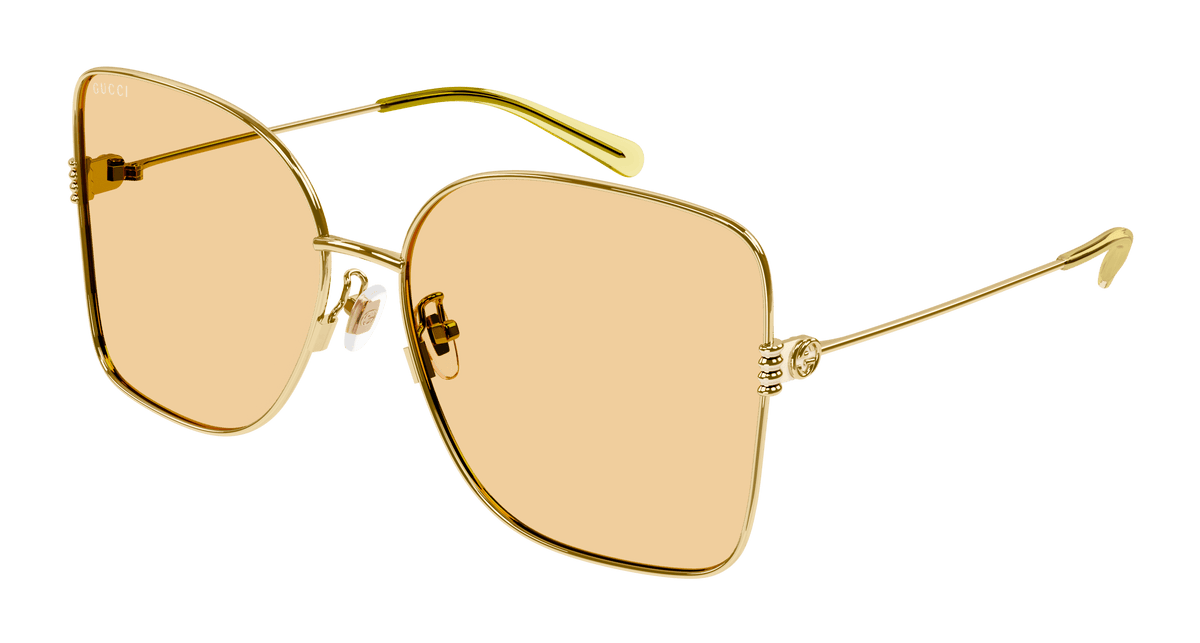 Gucci GG1282SA Sunglasses - Gold / Orange (005)