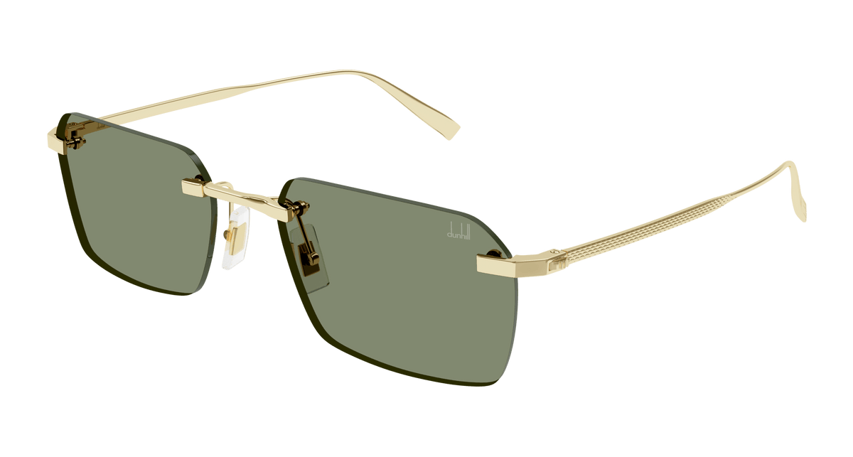 Dunhill DU0061S Sunglasses - Gold / Green (002)