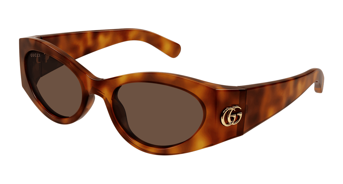 Gucci GG1401S Sunglasses - Havana / Brown (002)