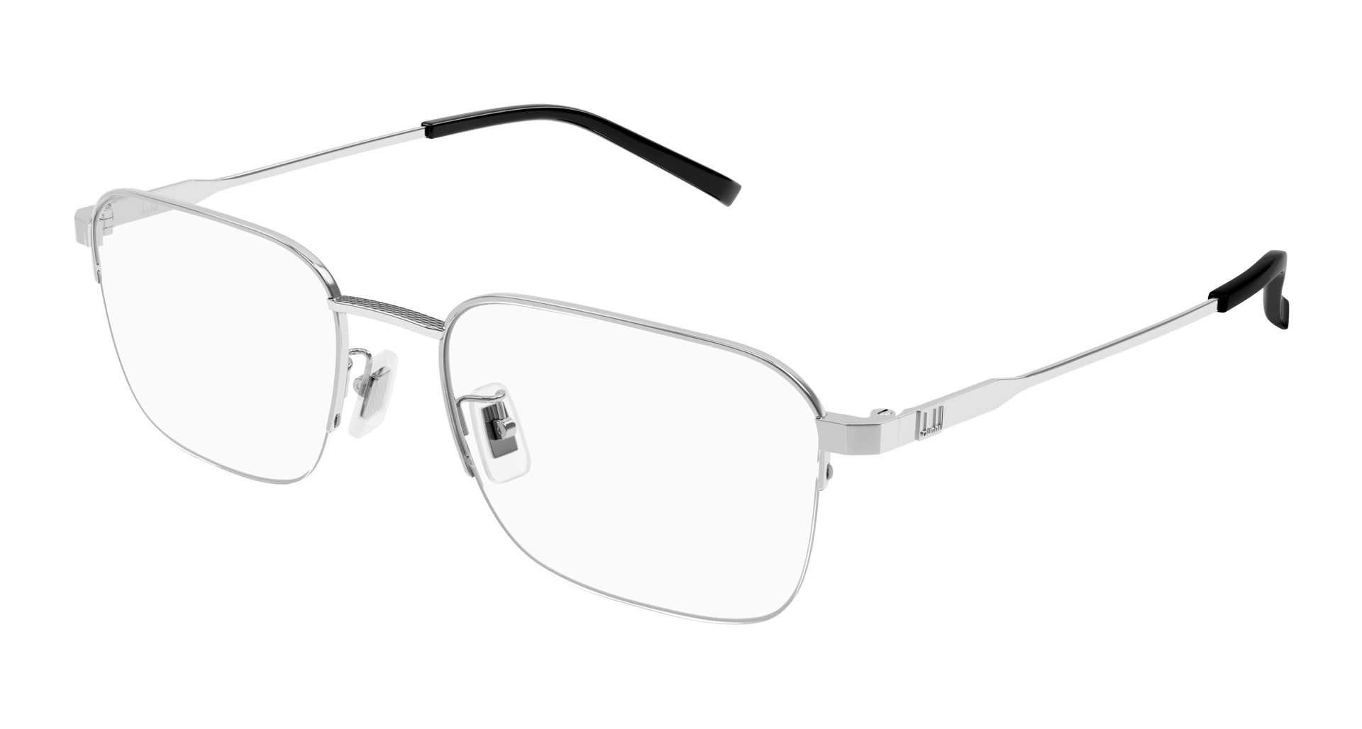 Dunhill DU0067OA Eyeglasses - Silver / Transparent (008)