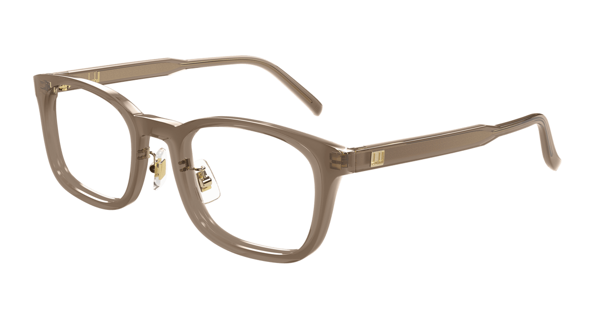 Dunhill DU0095OA Eyeglasses - Brown / Transparent (007)