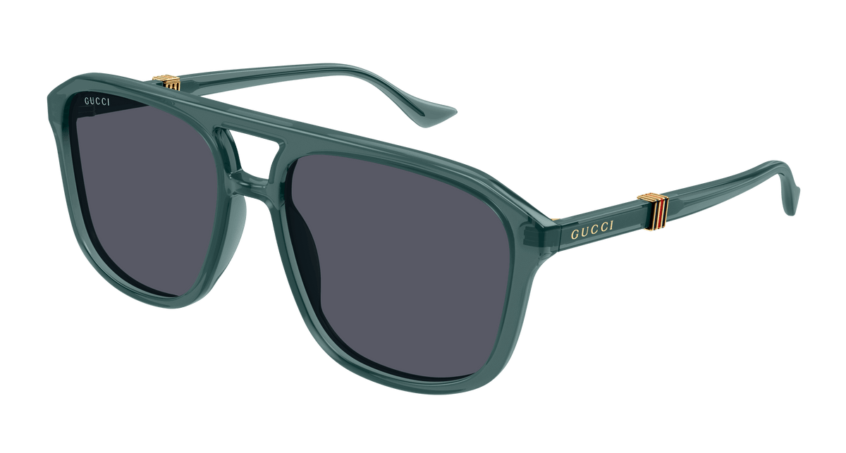 Gucci GG1494S Sunglasses - Green / Grey (003)