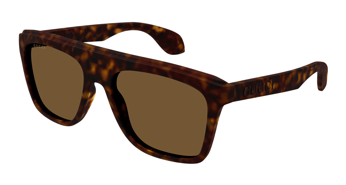 Gucci GG1570S Sunglasses - Havana / Brown (002)