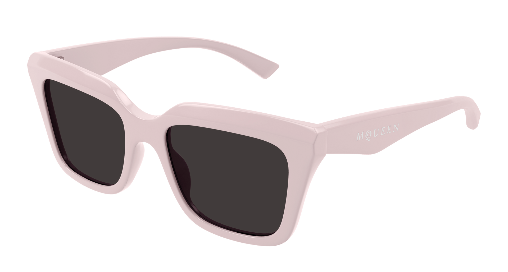Alexander McQueen AM0473SA Sunglasses - Pink / Grey (005)