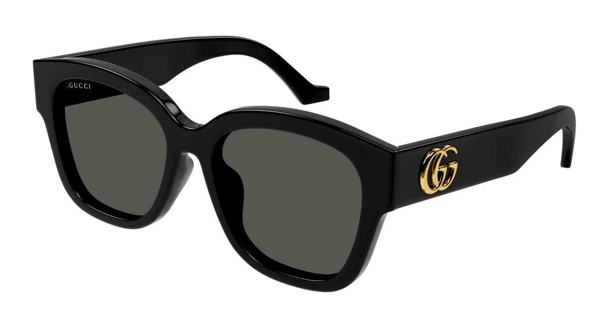 Gucci GG1550SK Sunglasses - Black / Grey (001)