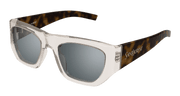 Saint Laurent SL 740 Sunglasses - Beige / Silver (003)