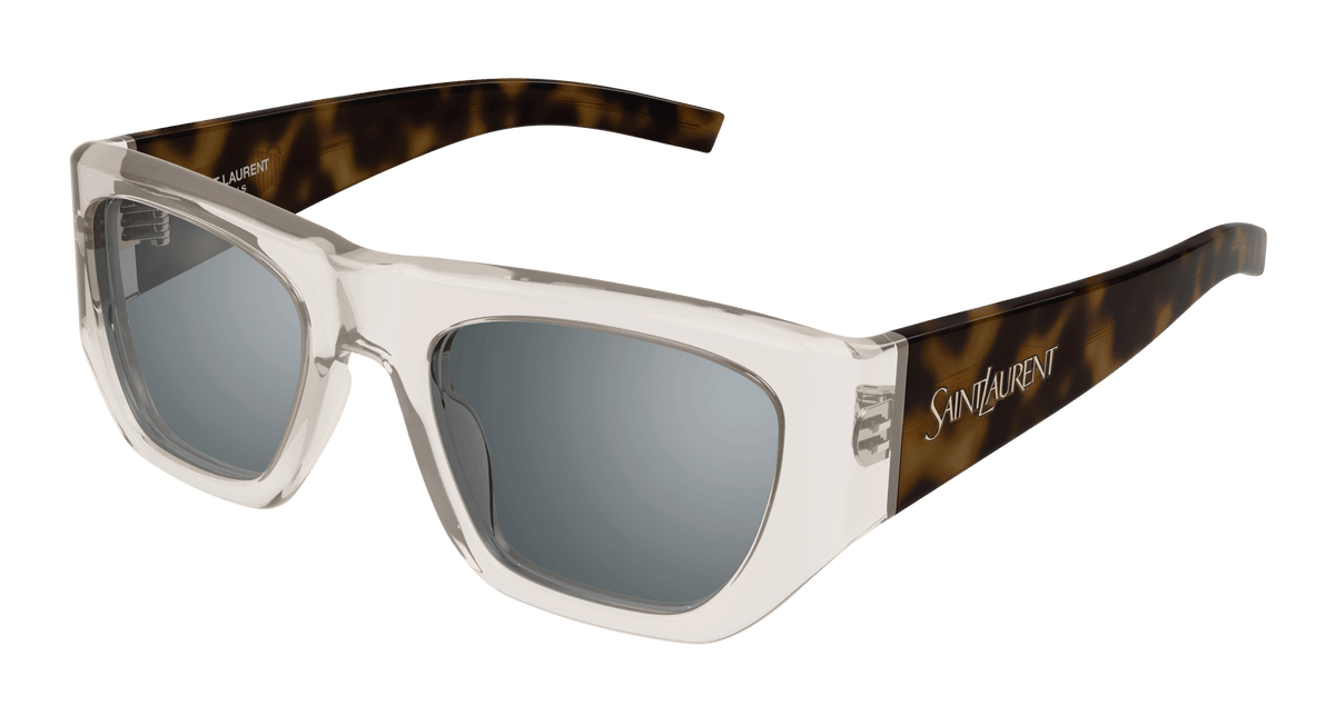 Saint Laurent SL 740 Sunglasses - Beige / Silver (003)