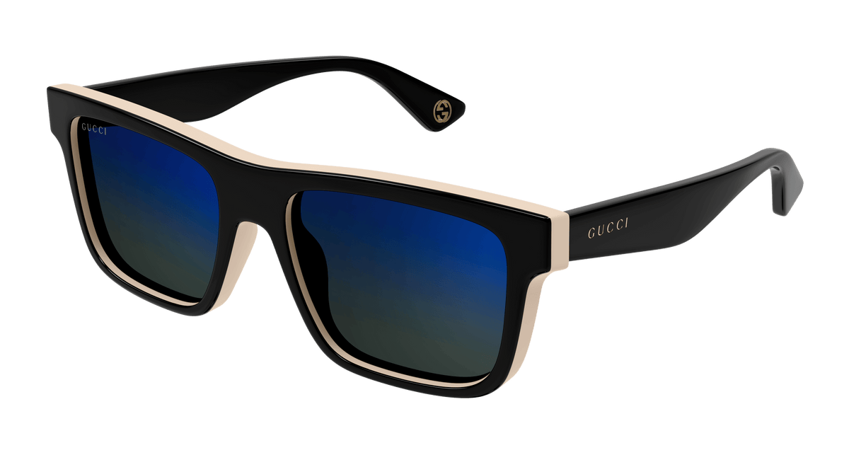 Gucci GG1618S Sunglasses - Black / Blue (003)
