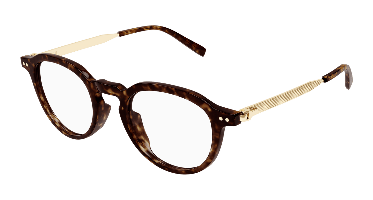 Dunhill DU0091O Eyeglasses - Havana / Transparent (003)