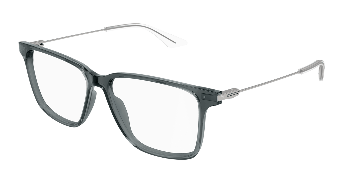 Puma PU0451O Eyeglasses - Grey / Transparent (003)