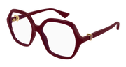 Cartier CT0492O Eyeglasses - Burgundy / Transparent (003)