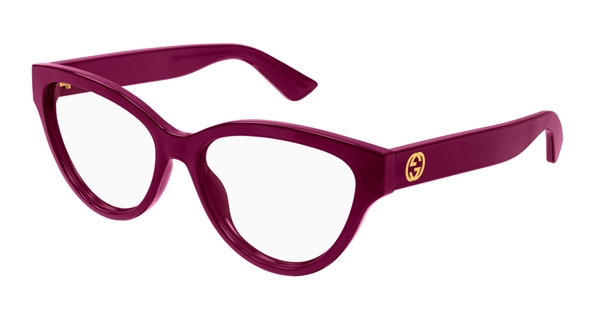 Gucci GG1581O Eyeglasses - Fuchsia / Transparent (003)