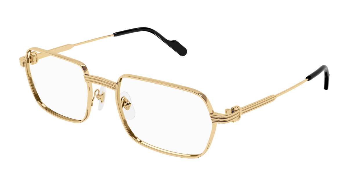 Cartier CT0483O Eyeglasses - Gold / Transparent (001)