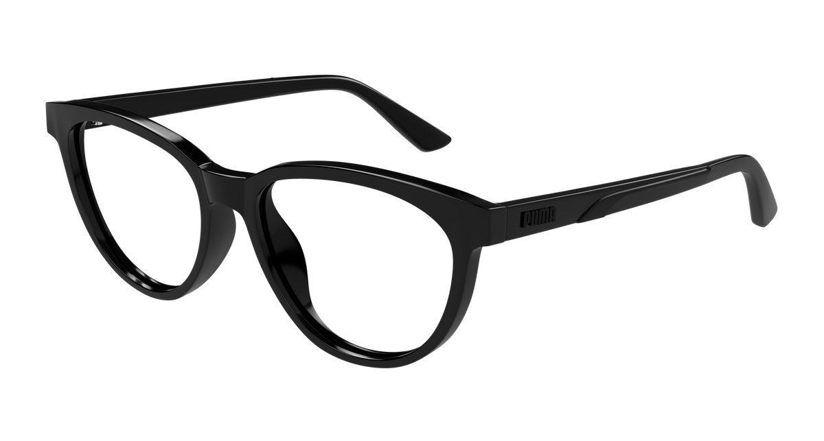 Puma PJ0079O Eyeglasses - Black / Transparent (001)