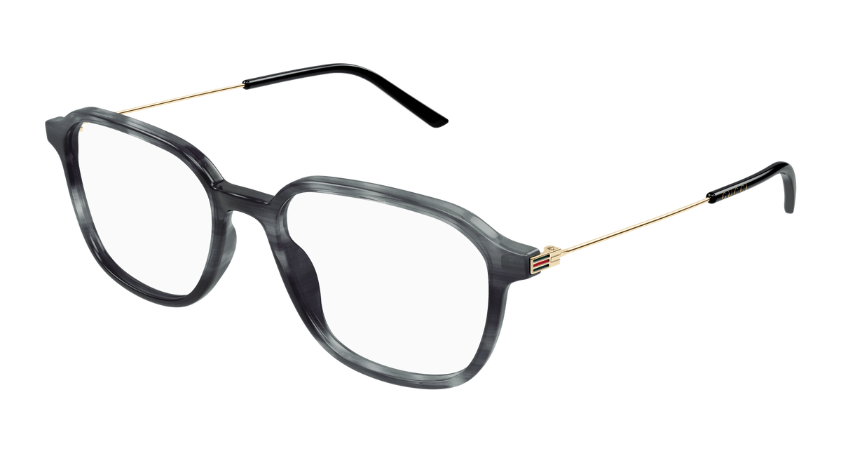 Gucci GG1576O Eyeglasses - Grey / Transparent (003)