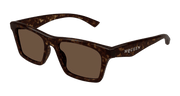 Alexander McQueen AM0472S Sunglasses - Havana / Brown (002)
