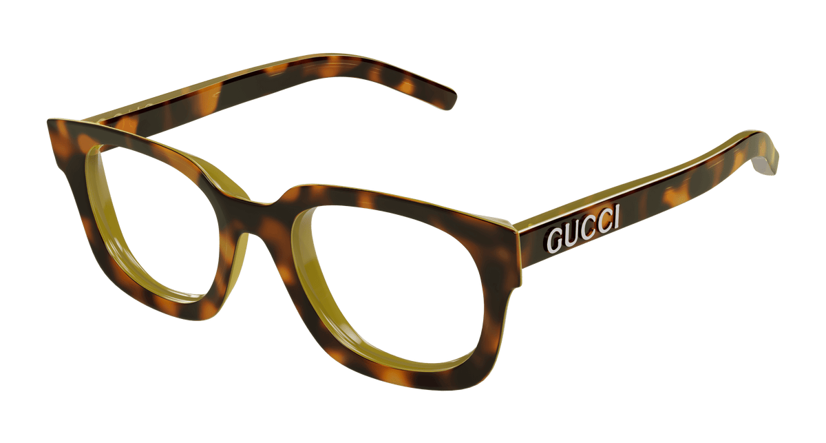 Gucci GG1721O Eyeglasses - Havana / Transparent (002)