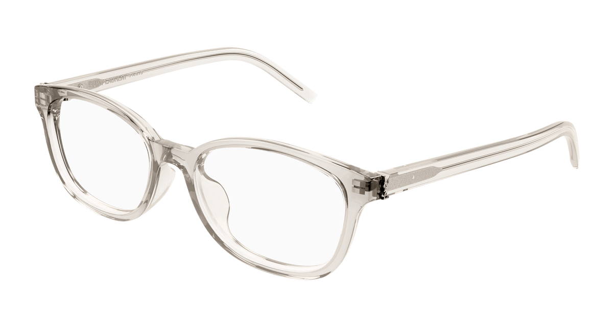 Saint Laurent SL M141/F Eyeglasses - Beige / Transparent (006)