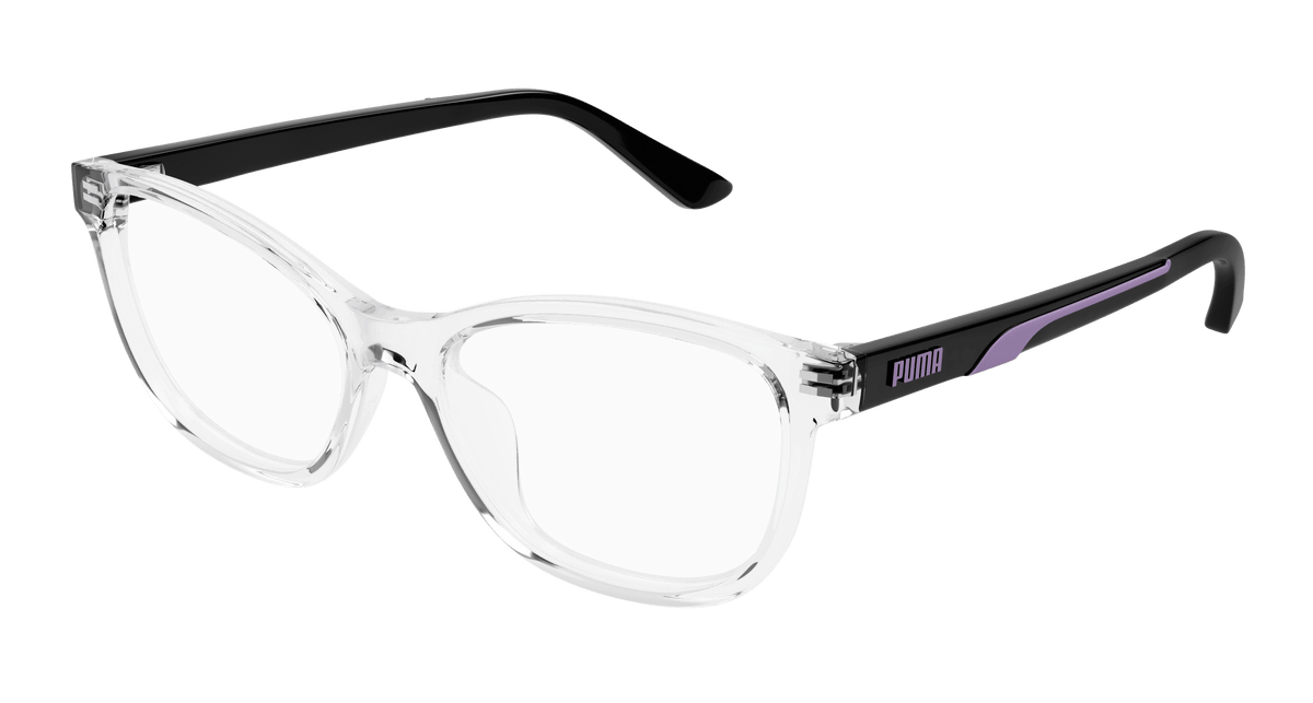 Puma PJ0077O Eyeglasses - Crystal / Transparent (003)