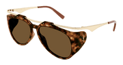 Saint Laurent SL M137 AMELIA Sunglasses - Havana / Brown (002)