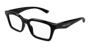 Alexander McQueen AM0476O Eyeglasses - Black / Transparent (001)