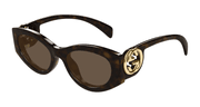 Gucci GG1691S Sunglasses - Havana / Brown (002)